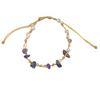 Anklet/Bracelet with Amethyst Chips