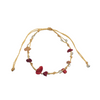 Anklet/Bracelet with Red Jasper Chips
