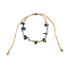 Anklet/Bracelet with Sodalite Chips