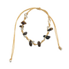 Anklet/Bracelet with Tiger's Eye Chips