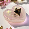 Aura Rose Heart Trinket Dish