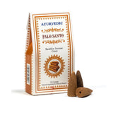 Ayurvedic Incense Backflow Cones Palo Santo