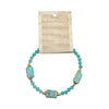 Amazonite Hexagon Stone Bracelet