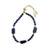 Lapis Lazuli Hexagon Stone Bracelet
