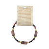 Pink Tourmaline Hexagon Stone Bracelet
