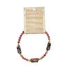 Rhodonite Hexagon Stone Bracelet
