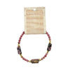Rhodonite Hexagon Stone Bracelet