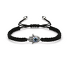 Black EvilEye Hamsa Bracelet