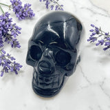 Black Obsidian Medium Skull