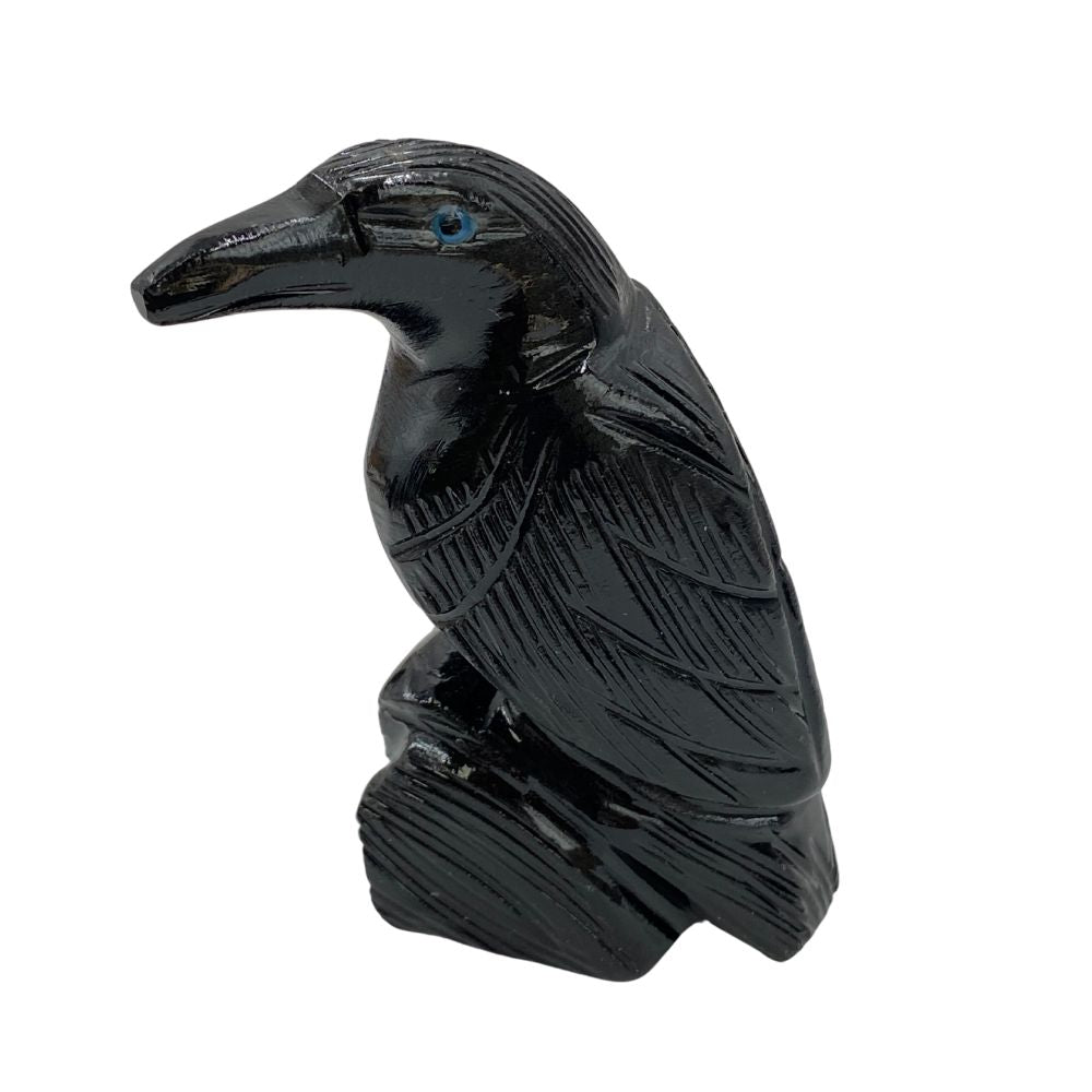 Black Onyx Crystal Raven – Earths Elements