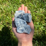 Blue Calcite - Raw