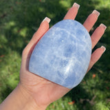 Blue Calcite Free Form