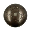 Brown Steel Tongue Drum - 10"