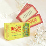 Buddha Wisdom Divine Feminine cards and box on a light background