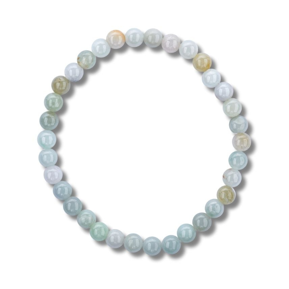 Genuine Natural Glutinous Jade Beads Round Bracelet Myanmar Jade Beads Hand  A Goods Jade Beads Bracelet | Fruugo KR