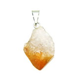 Citrine Raw Pendant