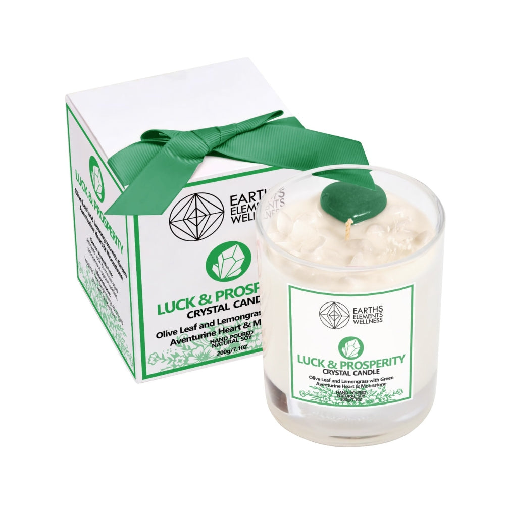 Luck Crystal Candle