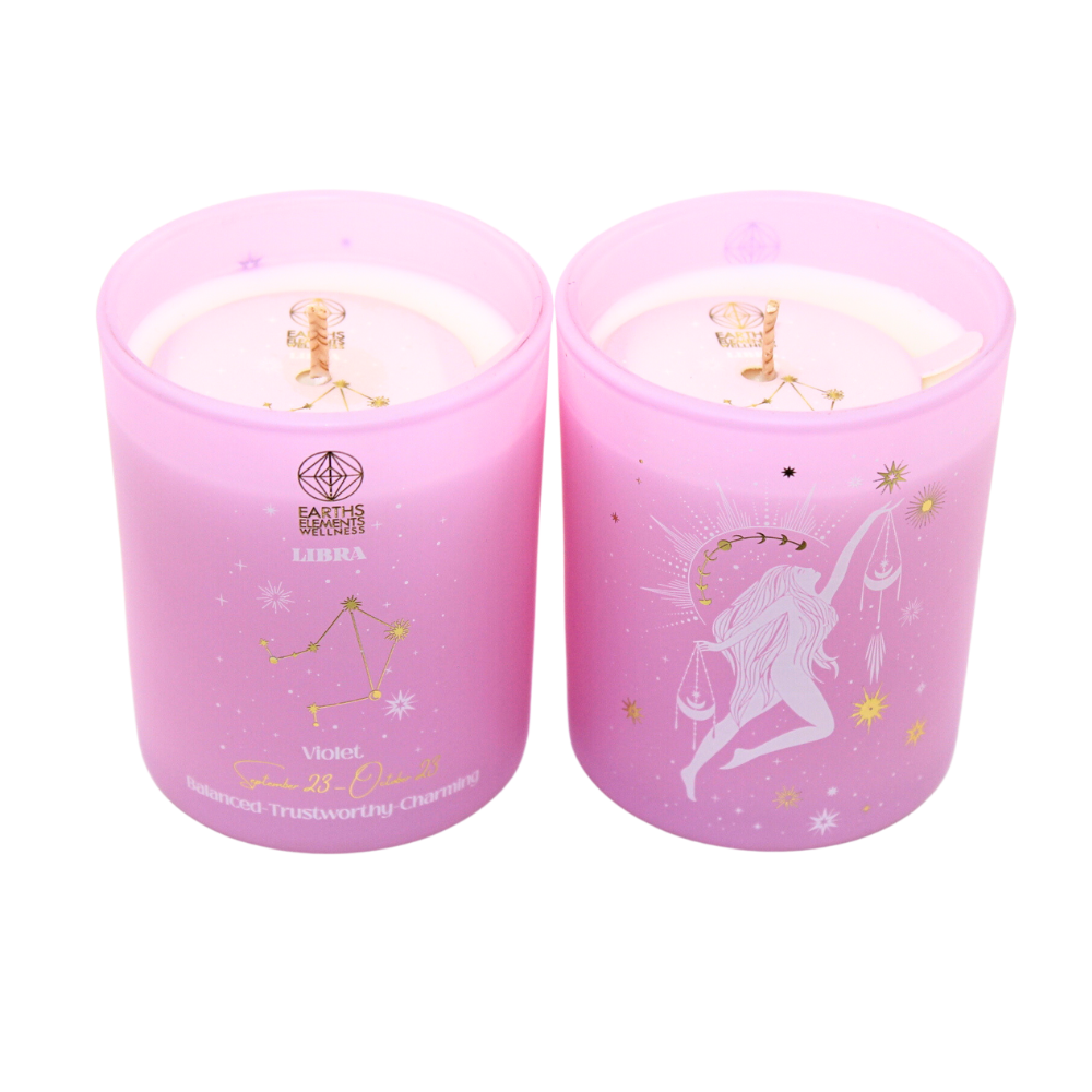 Libra Zodiac Candle