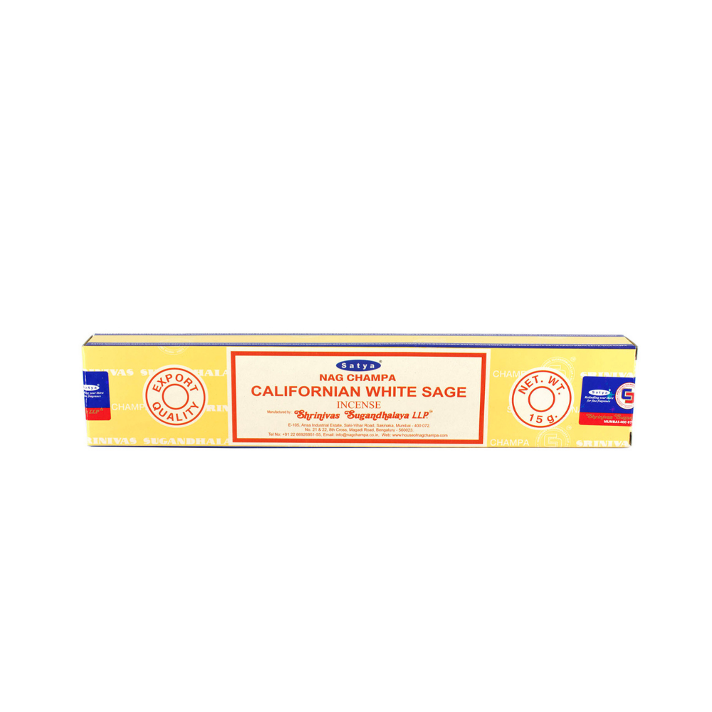 California White Sage Satya Incense