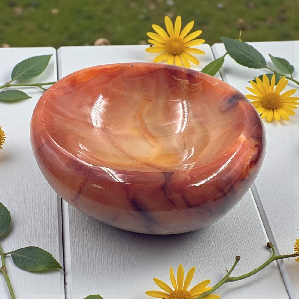Carnelian Trinket Dish