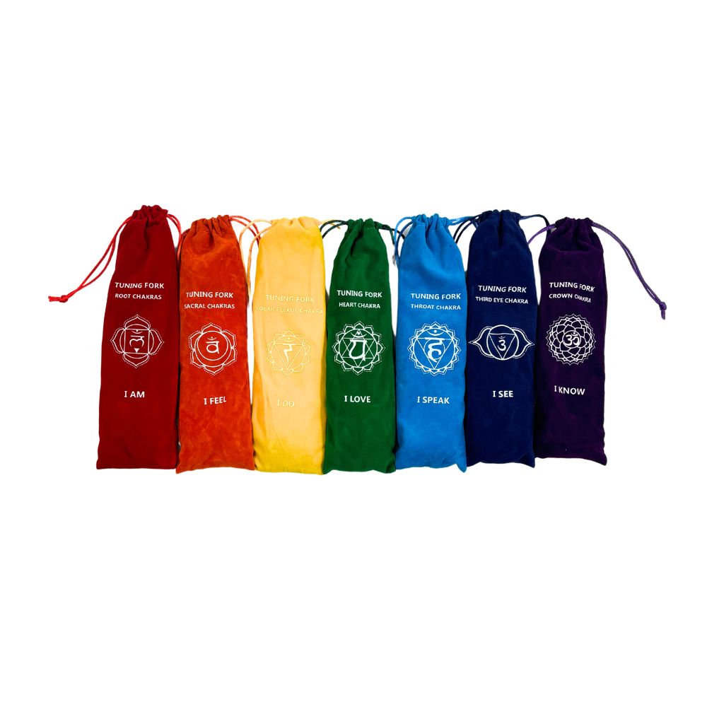 Chakra Metal Tuning Forks Set