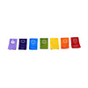 Chakra Wellbeing Prayer Flag - Small