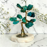 Chrysocolla Crystal Mini Tree