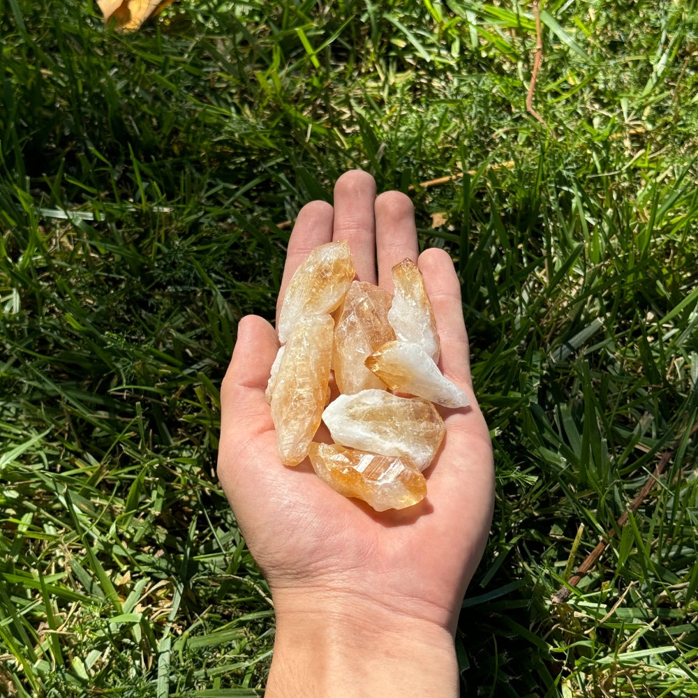 Citrine Raw Points