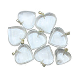 Clear Quartz Heart Pendant