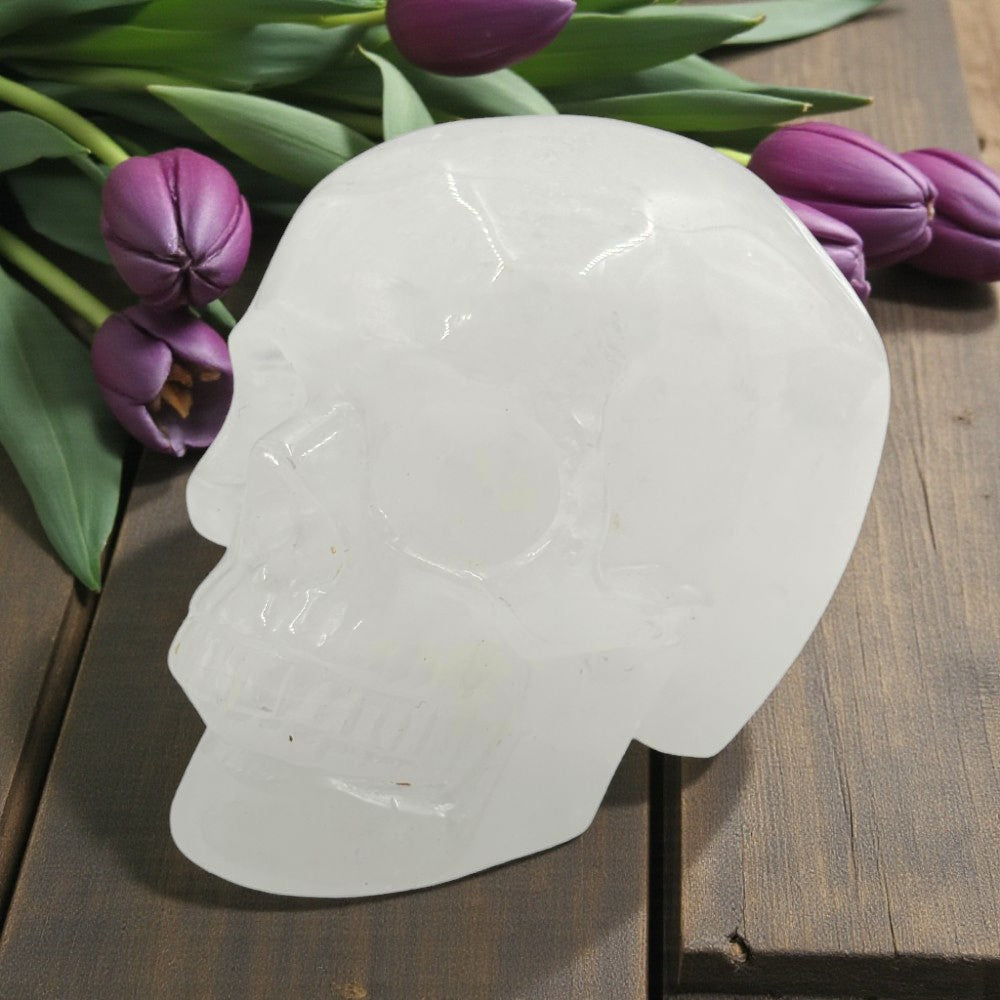 Clear Quartz Skull - Large