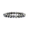 Dalmatian Jasper Bracelet 8mm