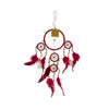 Dreamcatcher With Shells - Red