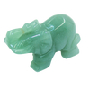 Crystal Elephant – Green Aventurine Large