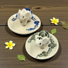 Round elephant incense burners