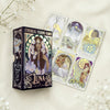 Ethereal Visions Tarot cards with Luna Edition box on a light background
