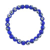 Evil Eye Bracelet - Dark Blue 8mm