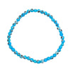 Evil Eye Bracelet - Light Blue 4mm