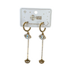 EE Hoop Earring – Jeweled Evil Eye