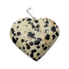Dalmatian Jasper Mini Heart Pendent