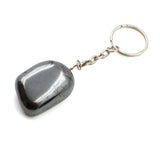 Keychain - Tumbled Hematite