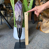 Elestial Amethyst Point Raw on Stand