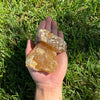 Honey Calcite Raw