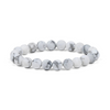 Howlite Bracelet 8mm