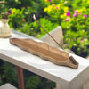 Incense Stick Burner - Teak Root Leaf