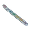 Seven Chakras Enameled Incense Stick Burner