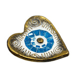 Mosaic Heart Incense Holder - Surprise Color