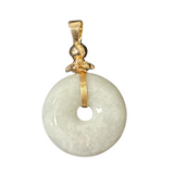 Jade Donut Pendant