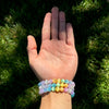 Rainbow Pastel Selenite 8mm