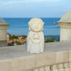 Jizo Limestone Statue- Large