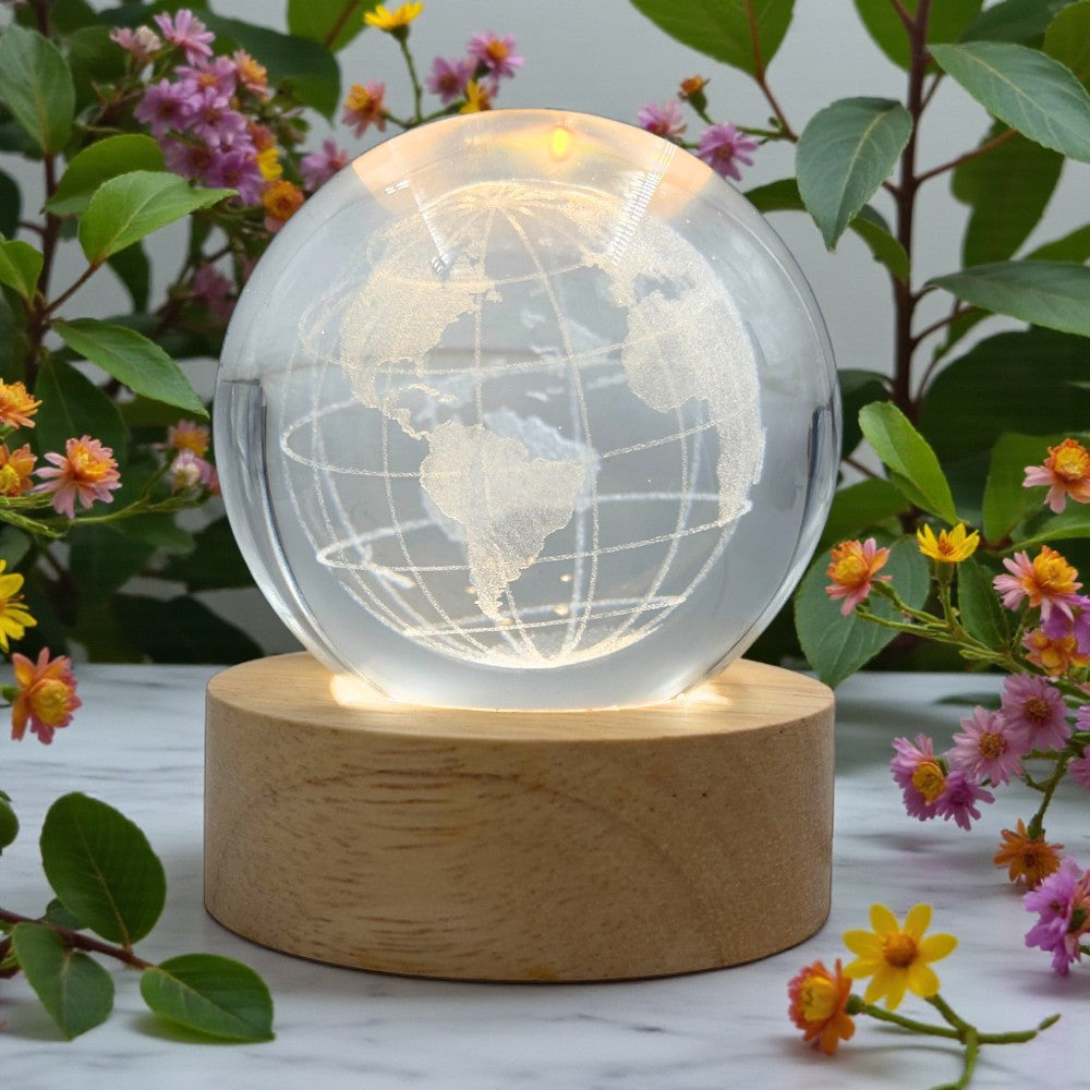 LED Orb - Earth